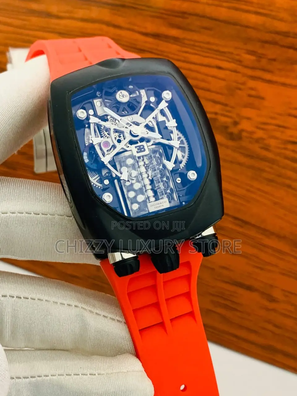 Jacob and Co Quality Luxury Chronograph Automatic Engine Wristwatch