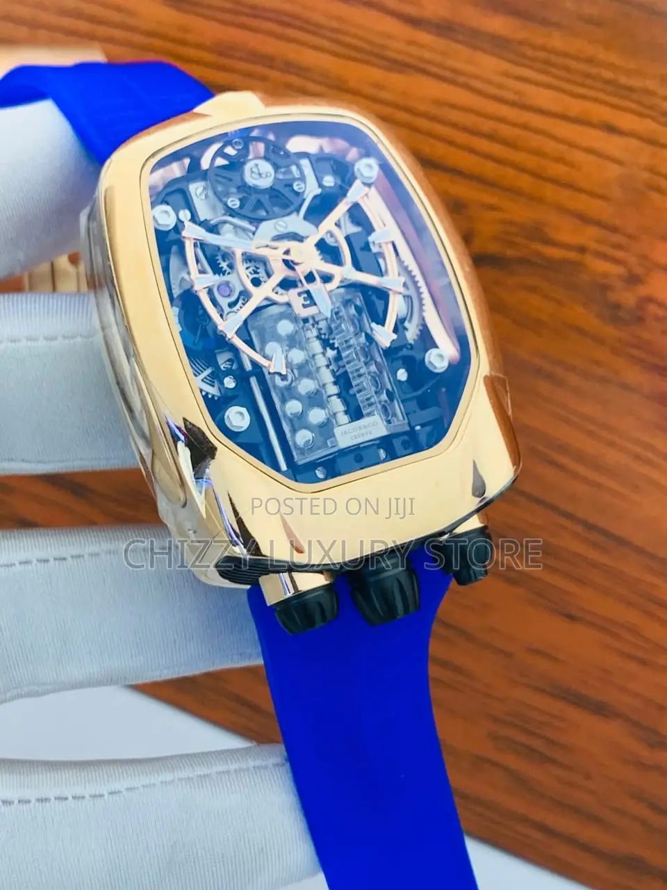 Jacob and Co Quality Luxury Chronograph Automatic Engine Wristwatch