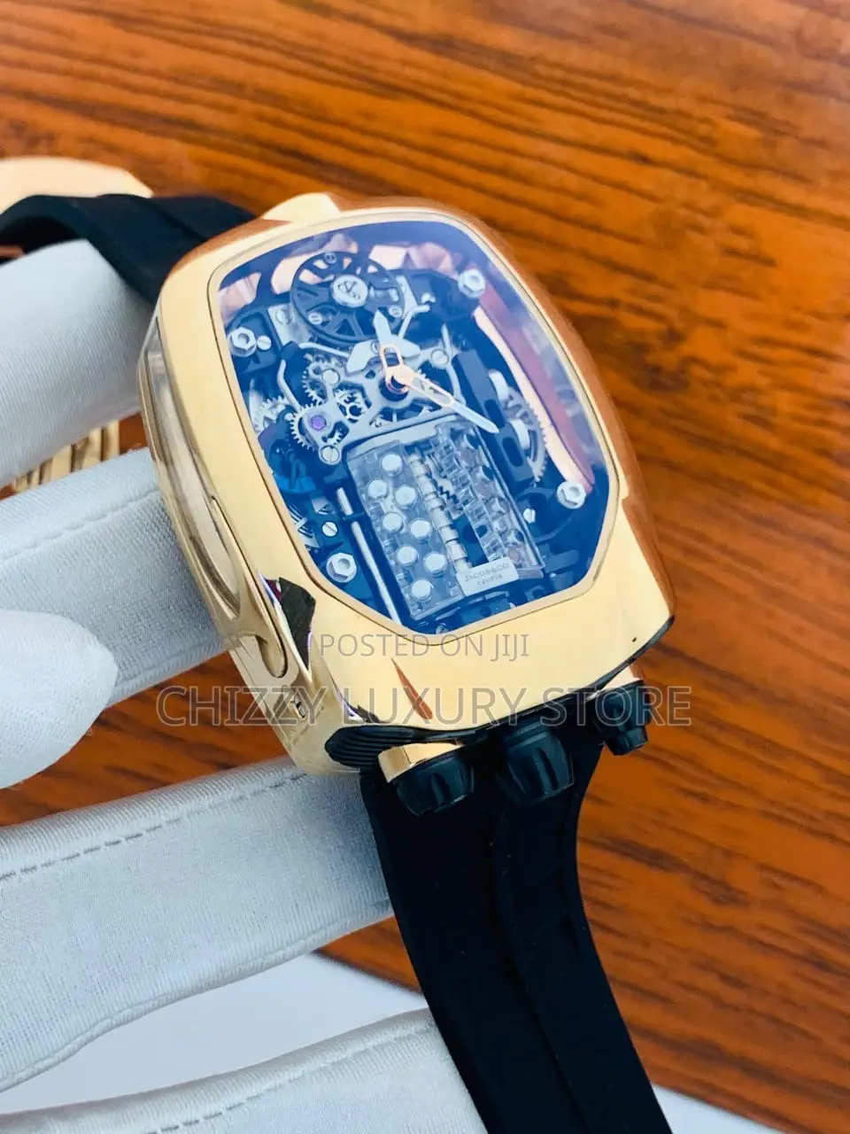 Jacob and Co Quality Luxury Chronograph Automatic Engine Wristwatch