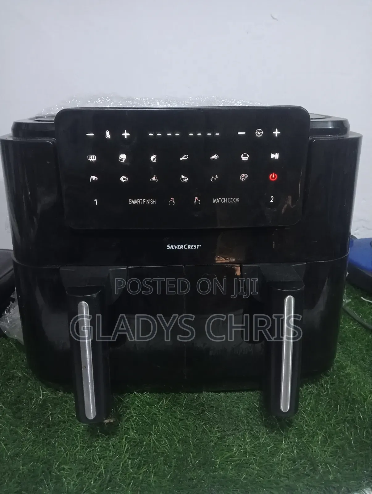 Silver Crest Dual Door Air Fryer Germany Used 9 Litre