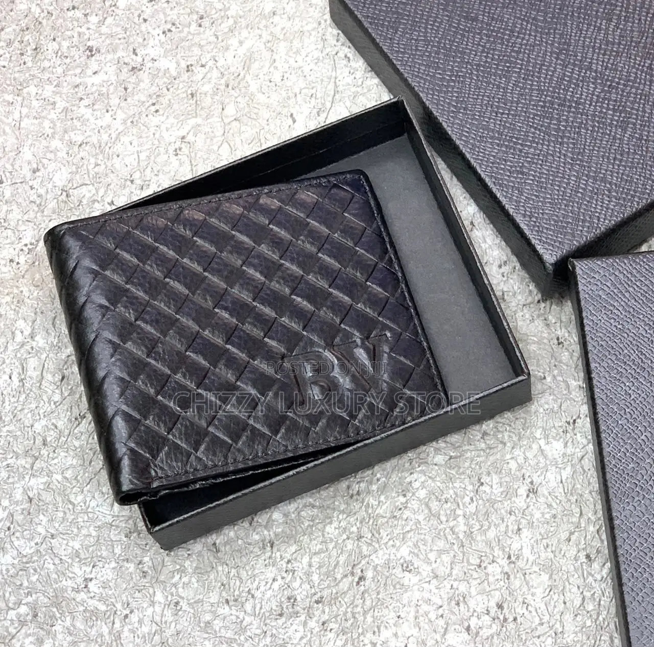 Fendi Quality Luxury Men Genuine Leather Wallet