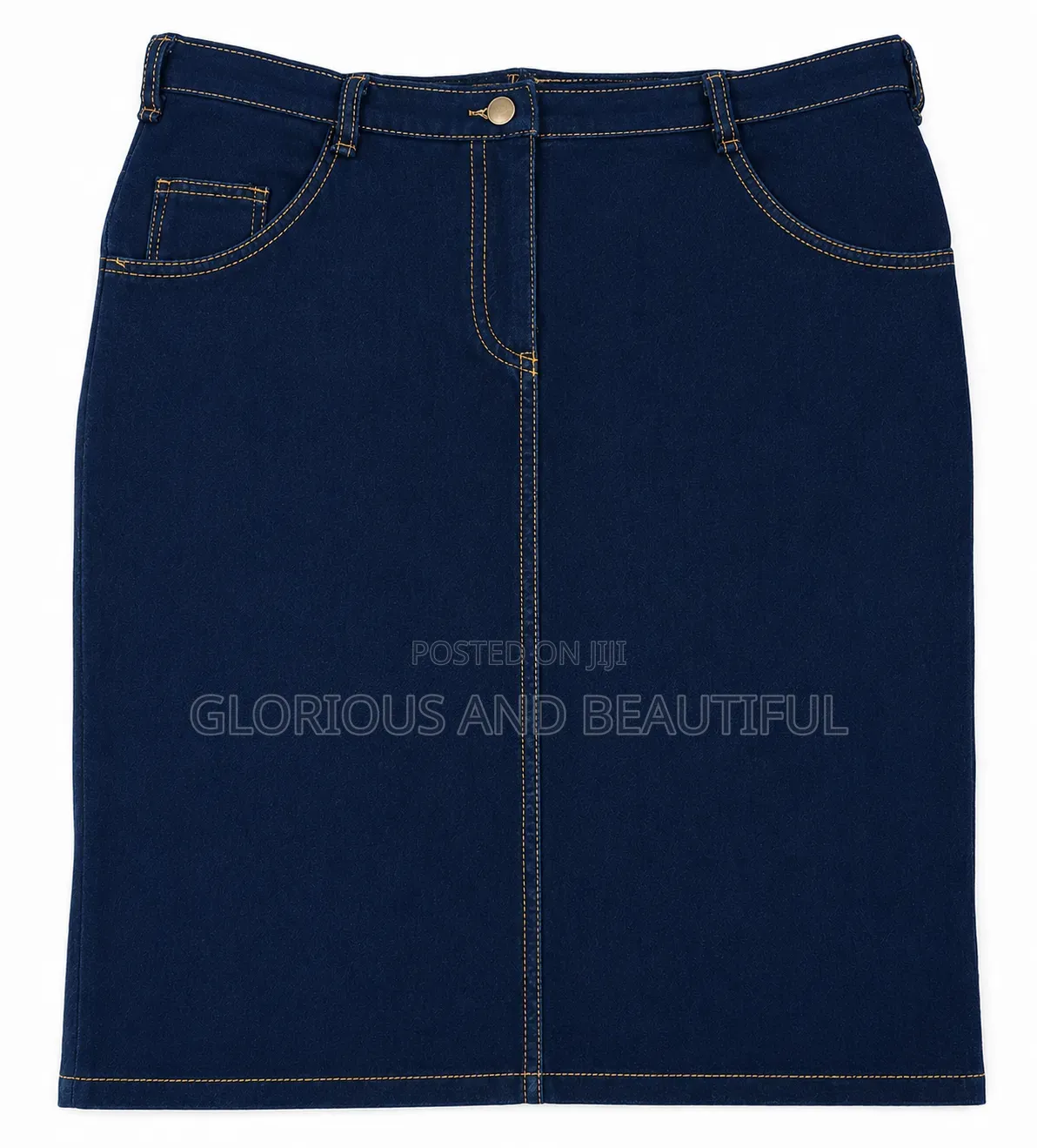 Ladies Pencil Jeans Skirt