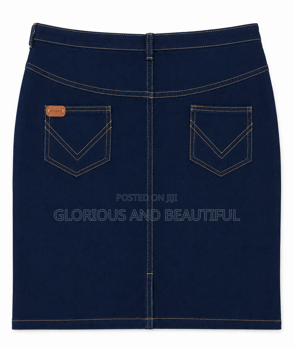 Ladies Pencil Jeans Skirt