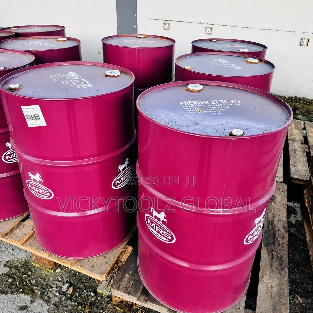 Mrs Premier 2t Tc-W3 Marine 4-Stroke Engine Oil Drum