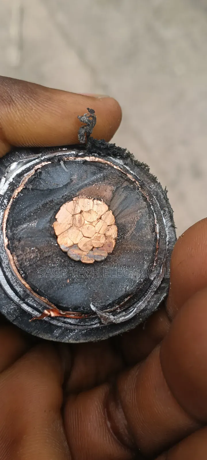 120mm Single 33kv Bicc Armoured Cable