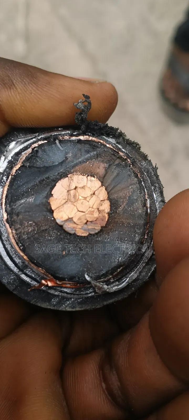 120mm Single 33kv Bicc Armoured Cable