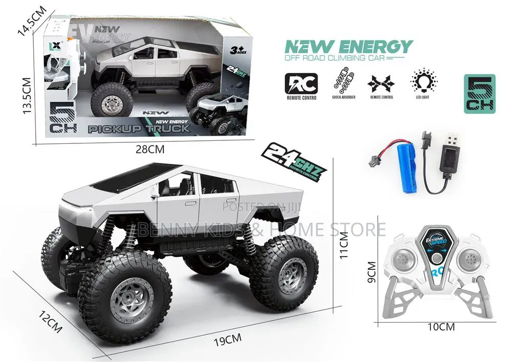 New Energy Pick Up Truck With Remote Control