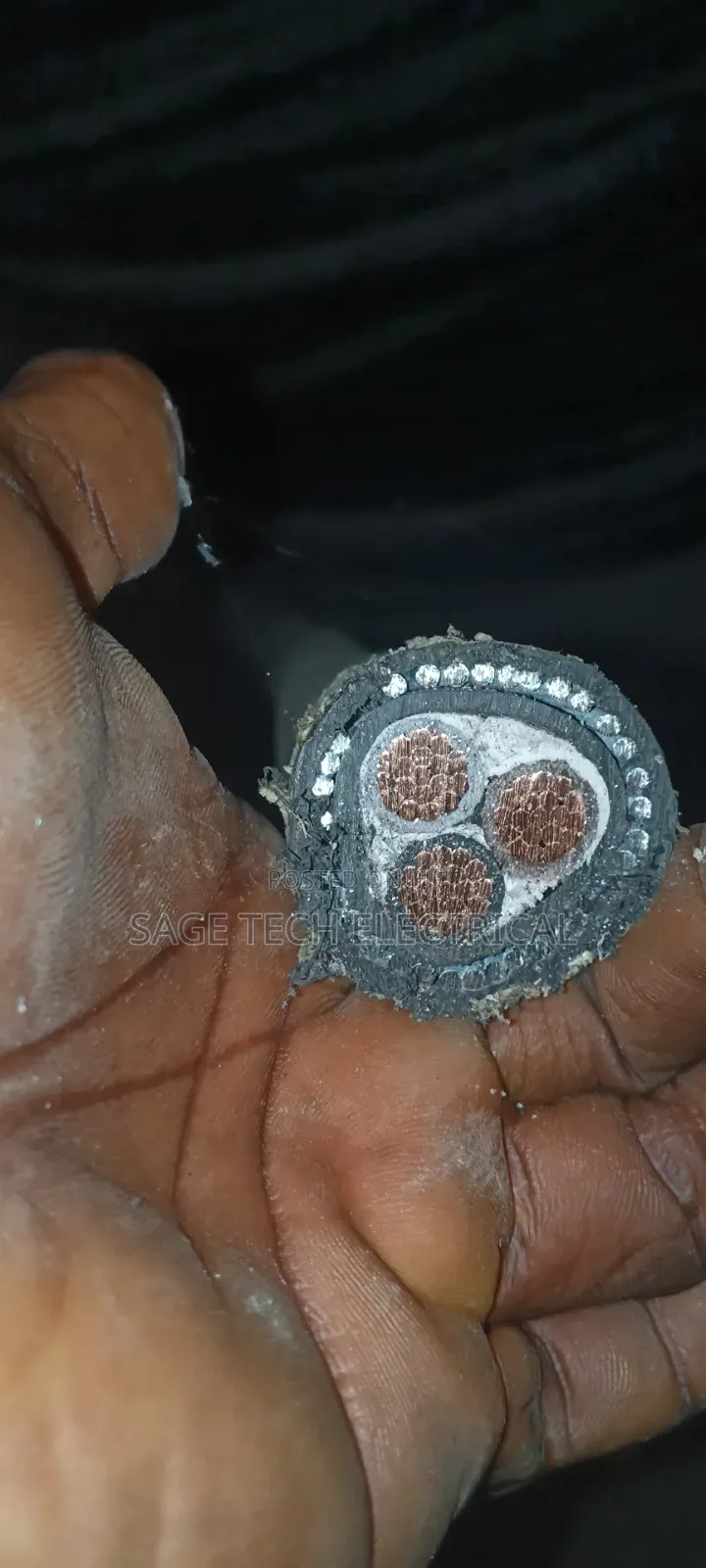 50mm 3core Kablmetal Armoured Cable