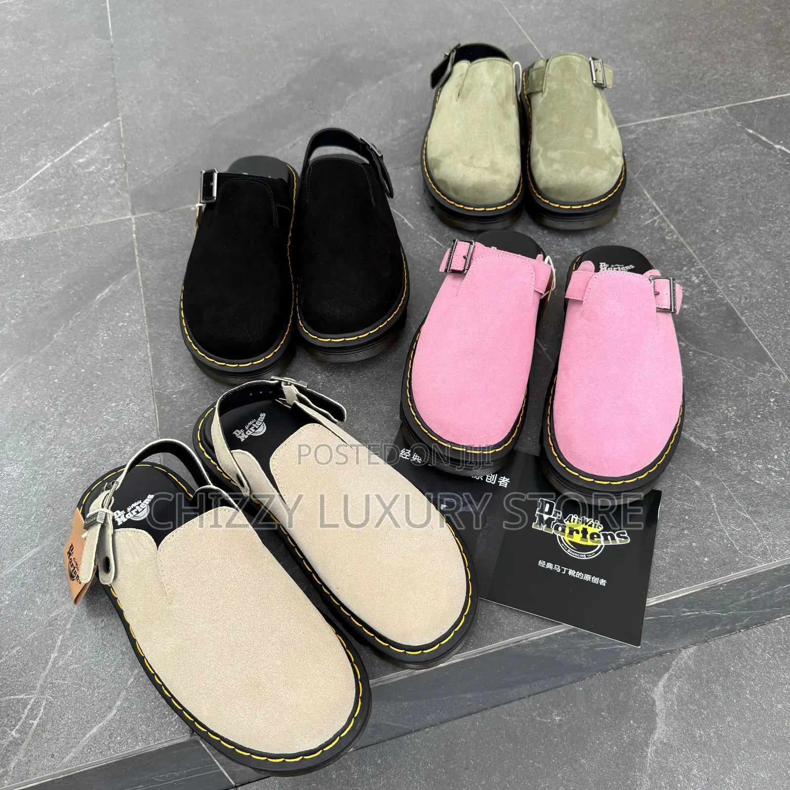 Dr Martens Quality Luxury Men Half Shoe
