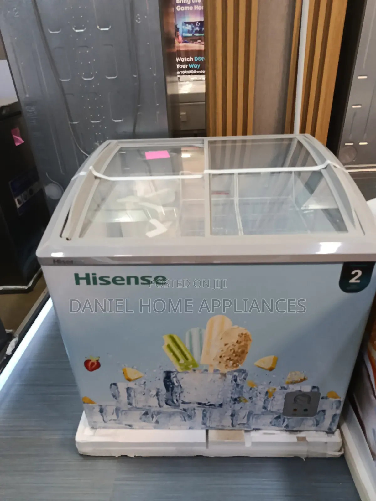 Hisense Ice Cream Showcase Freezer 213l
