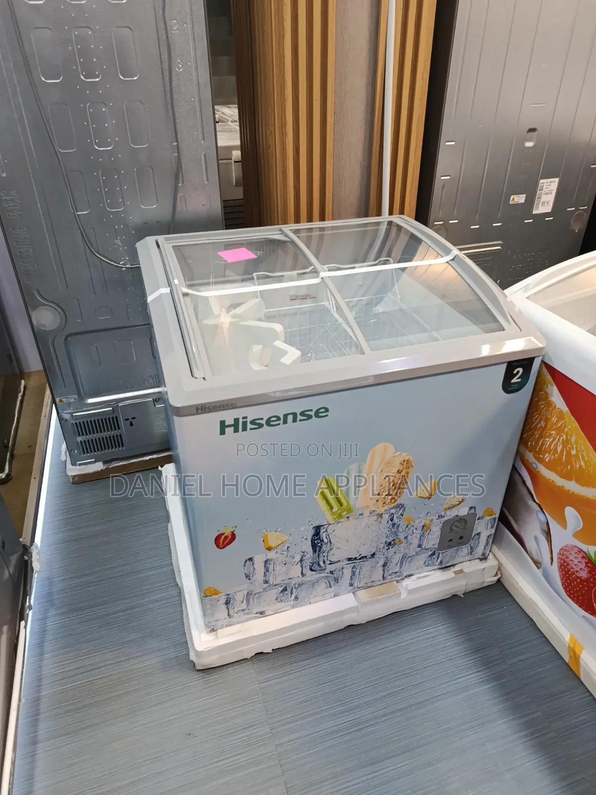 Hisense Ice Cream Showcase Freezer 213l