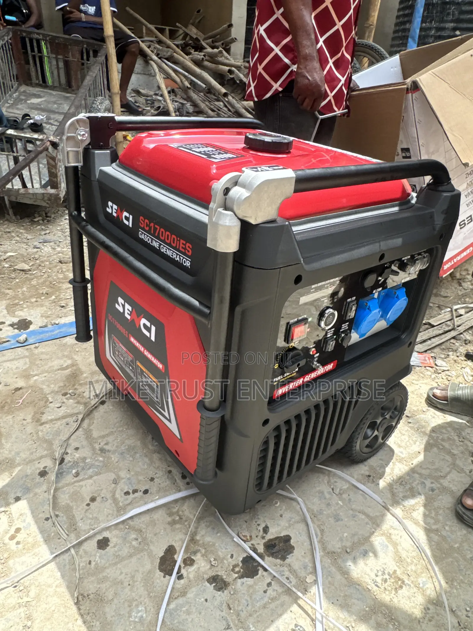 Senci Soundproof Inverter 11.2kva Strong Petrol Generator
