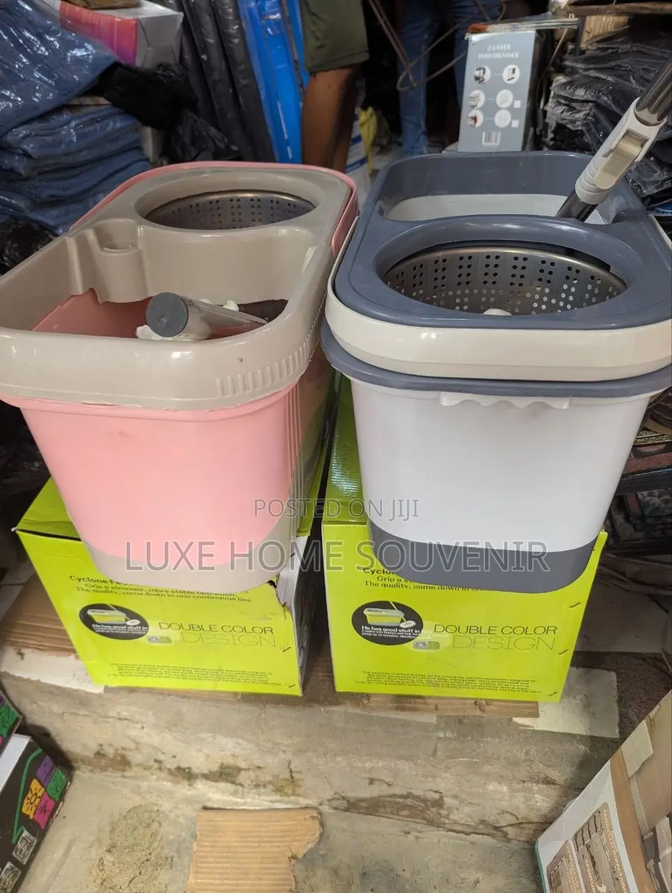 360 Degree Spin Mop With Bucket