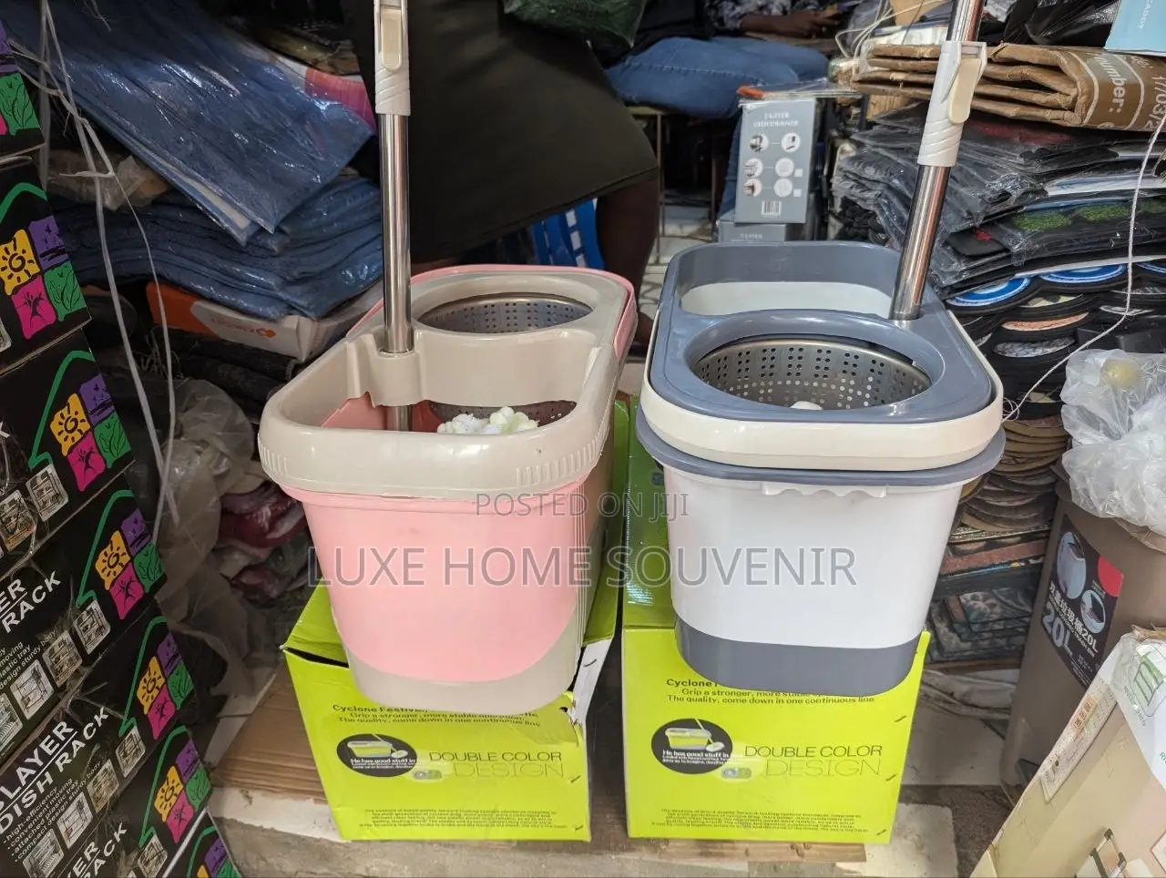 360 Degree Spin Mop With Bucket