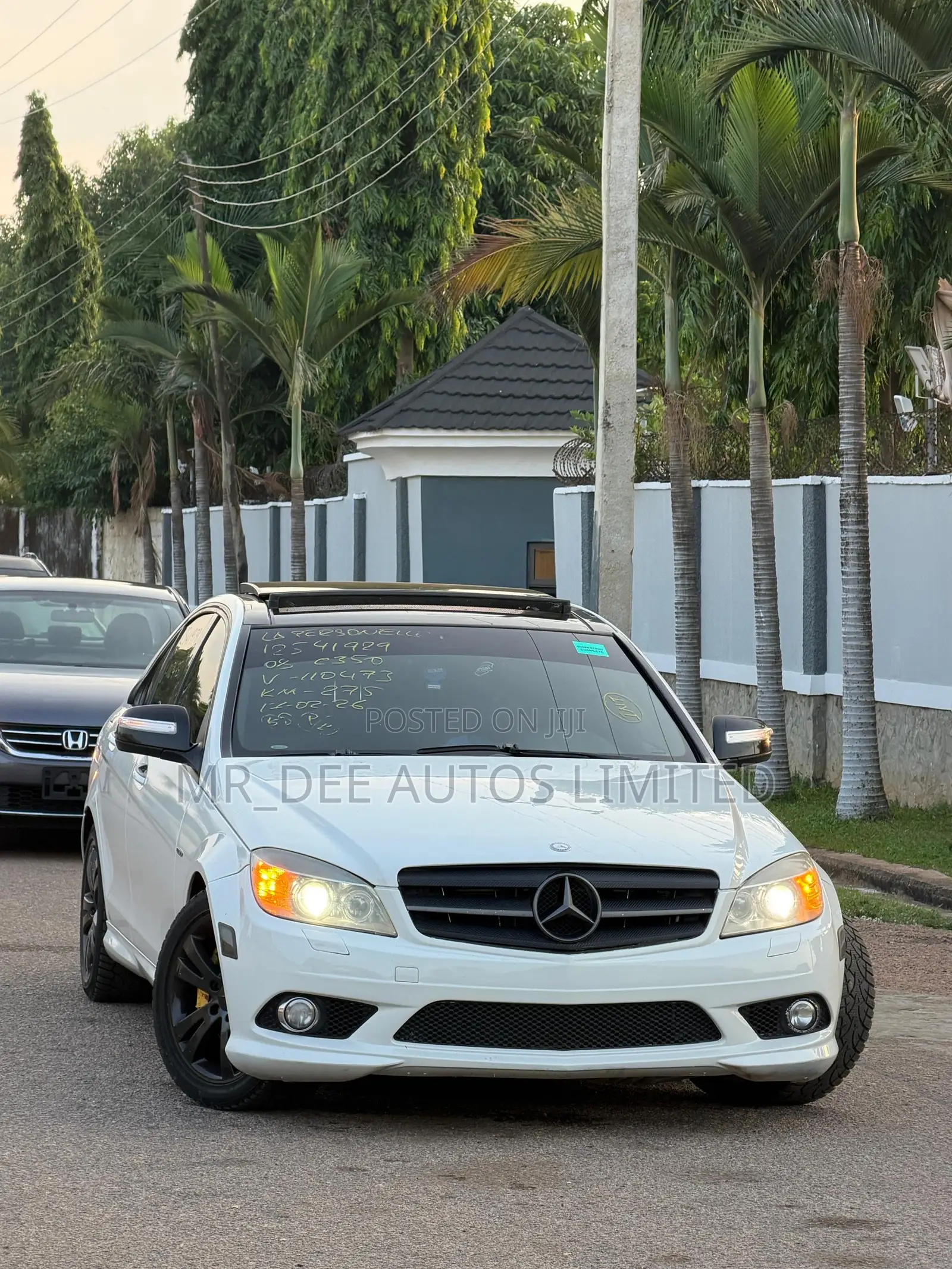 Mercedes-Benz C300 2008 White