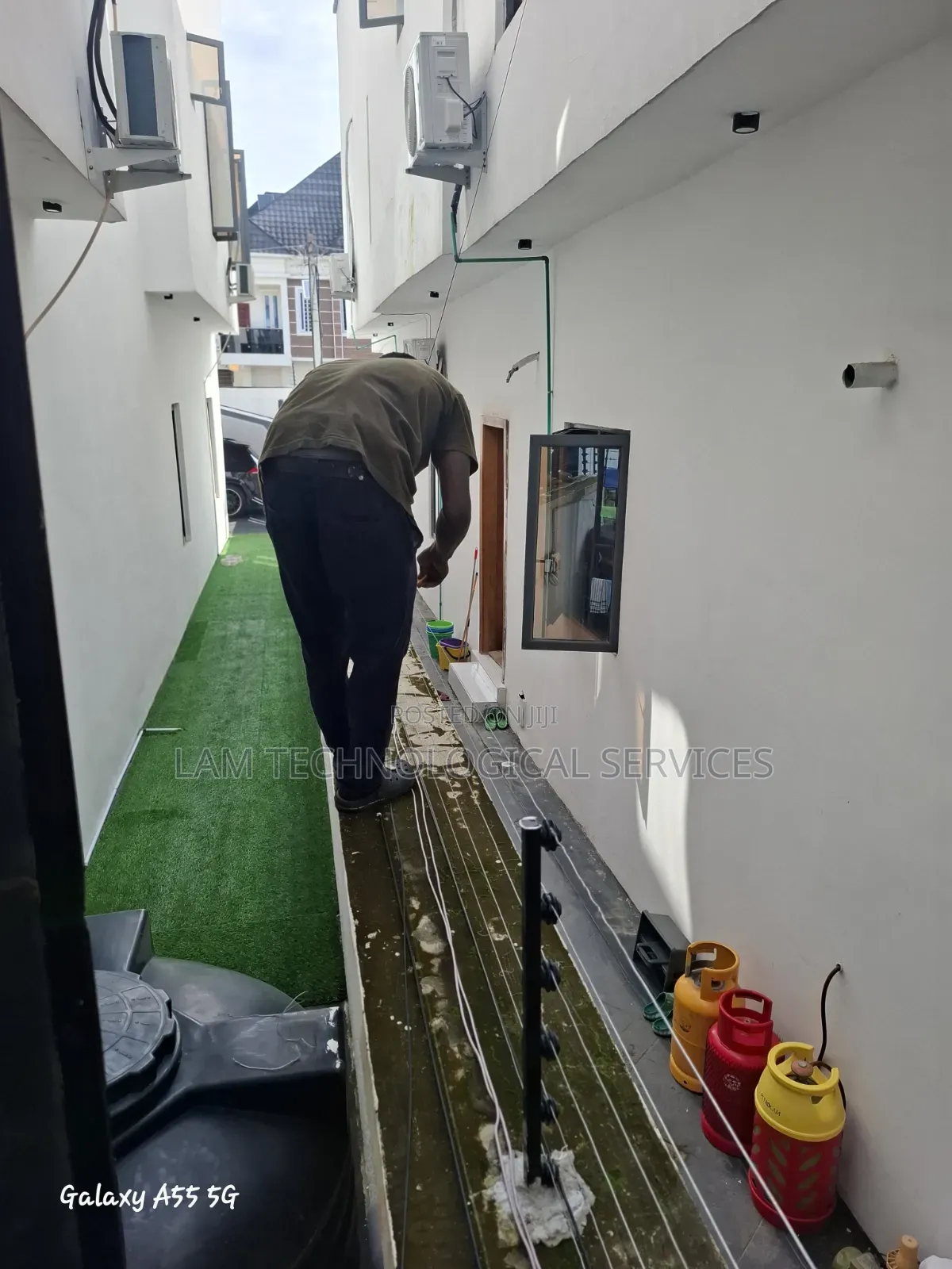 Anti-Tamper Electric Perimeter Fencing Installation