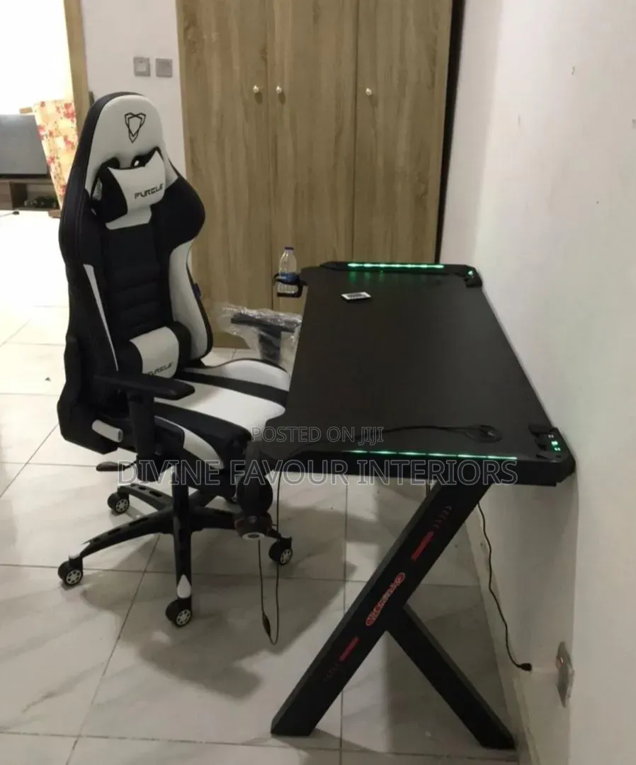 Game Desk With Office Chair