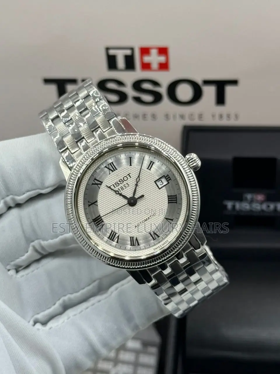 Tissot Quality Luxury Men Chain Wristwatch