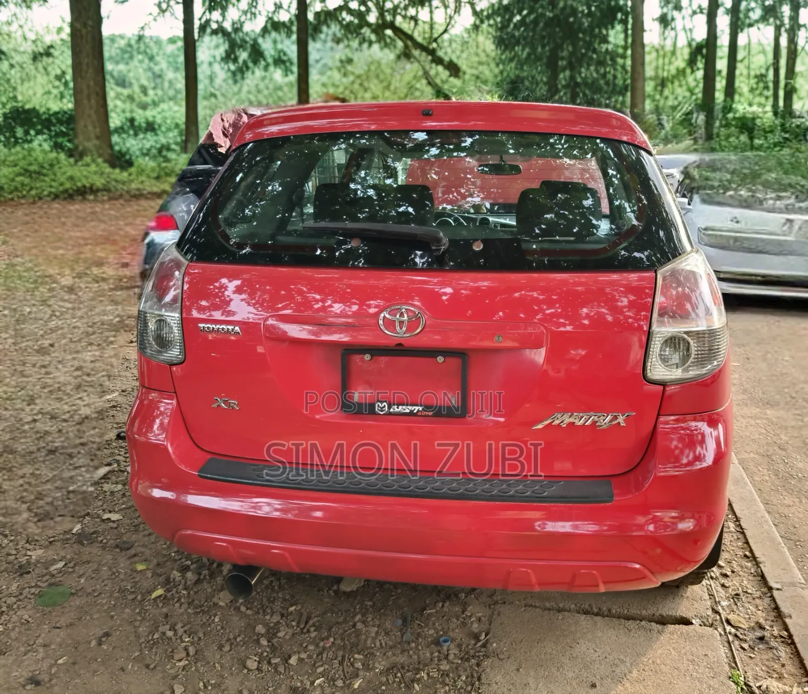 Toyota Matrix 2007 Red