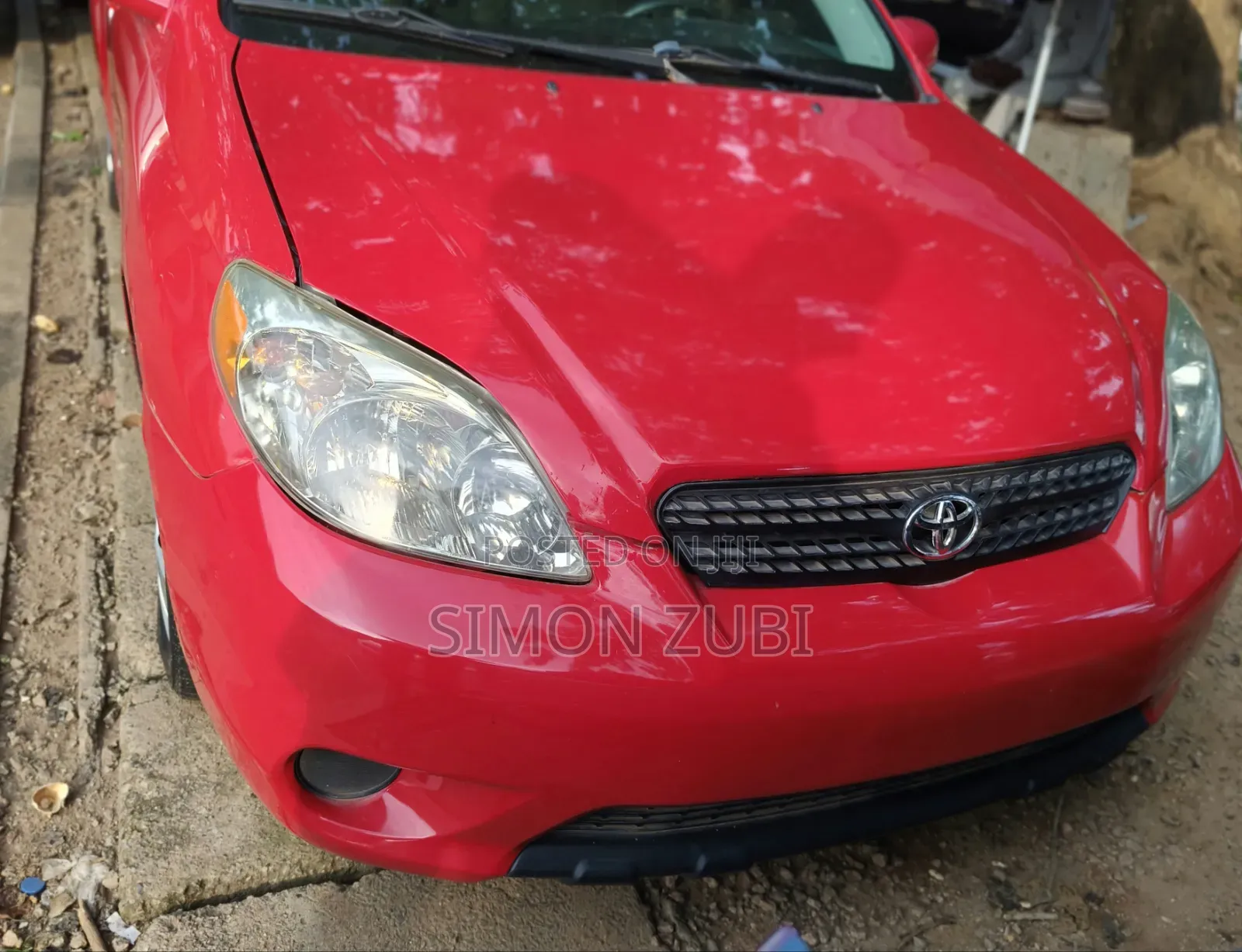 Toyota Matrix 2007 Red