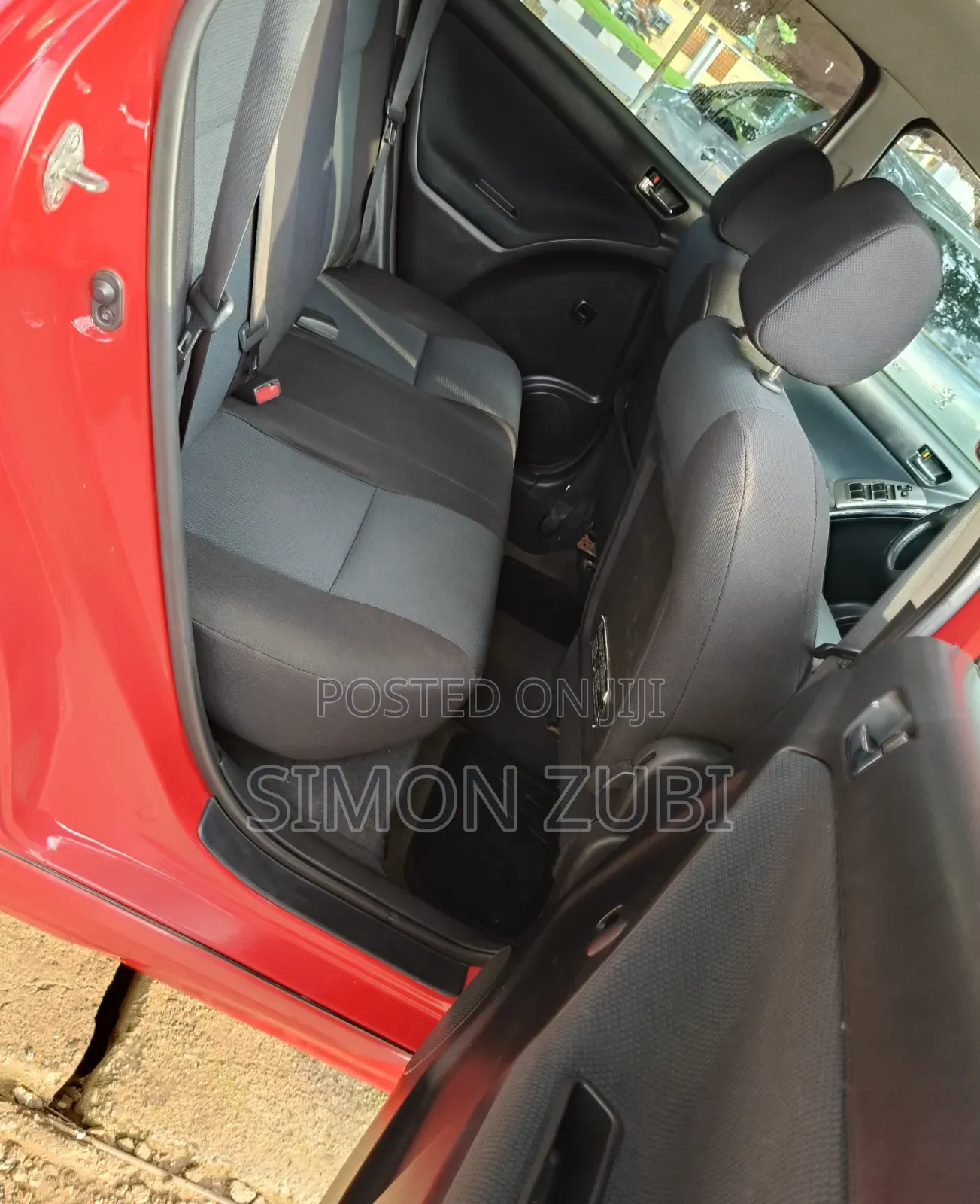 Toyota Matrix 2007 Red