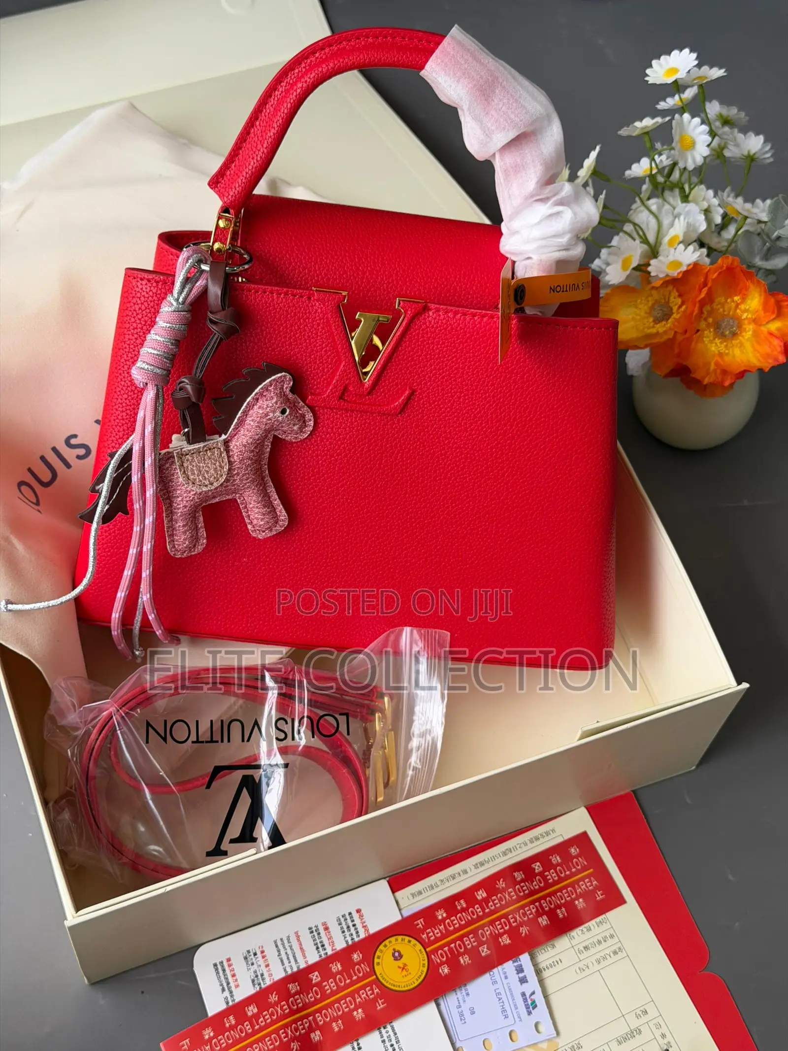 Luxury Louis Vuitton Capucines Bag Premium Quality Has a Longer Stra,