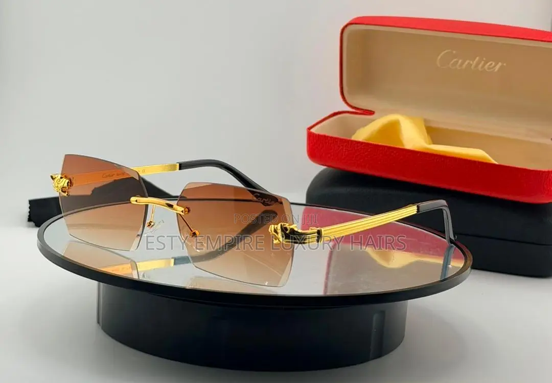 Cartier Quality Luxury Men Sunglasses Glasses