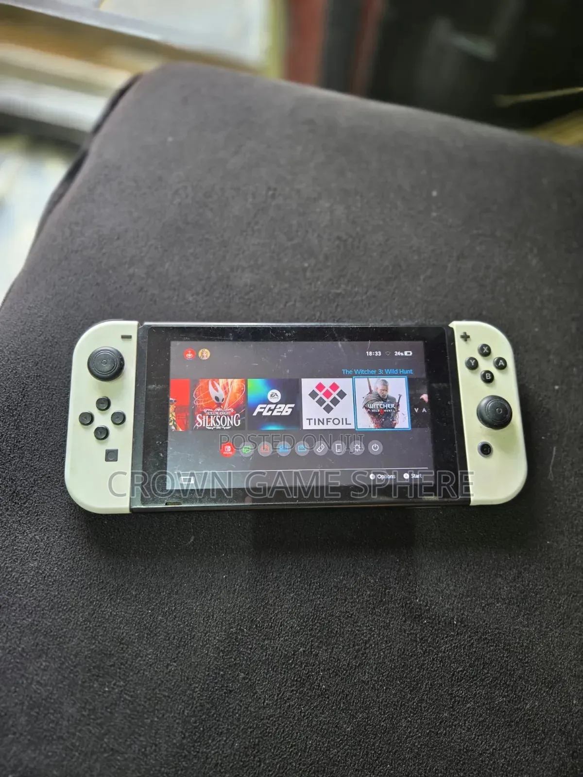 Clean Nintendo Switch Version 2 Hacked With 8 Games Available
