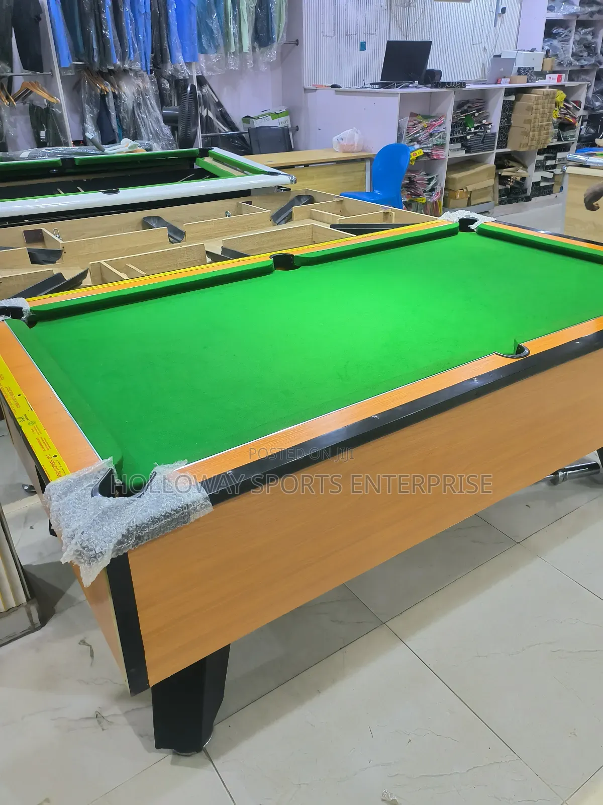Highly HDF Marble Top Pool Table