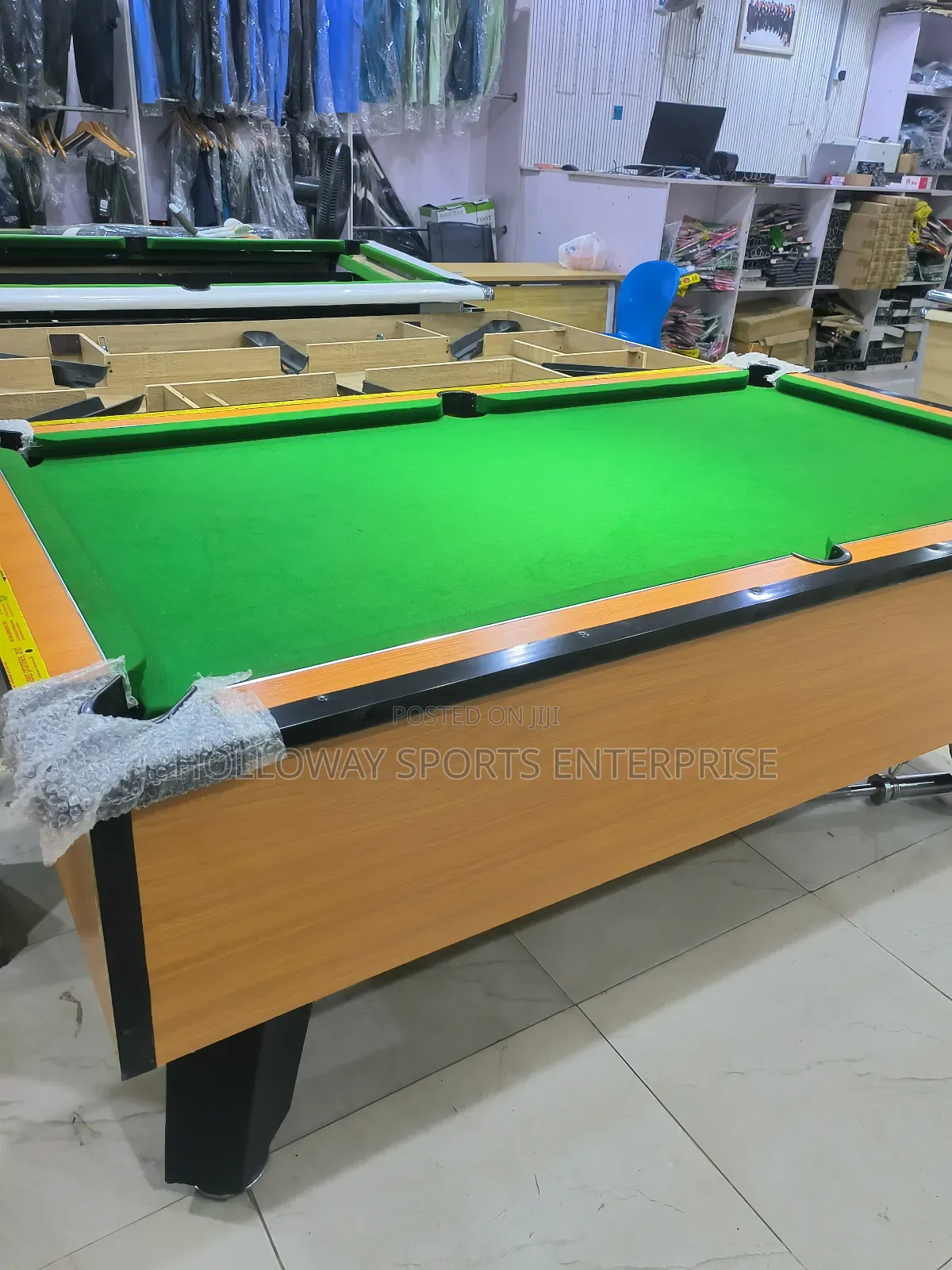 Highly HDF Marble Top Pool Table