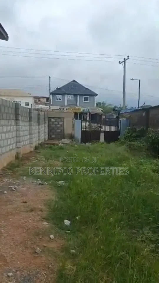 Commercial Half Plot Of Land Along Ekoro Road In Abule Egba