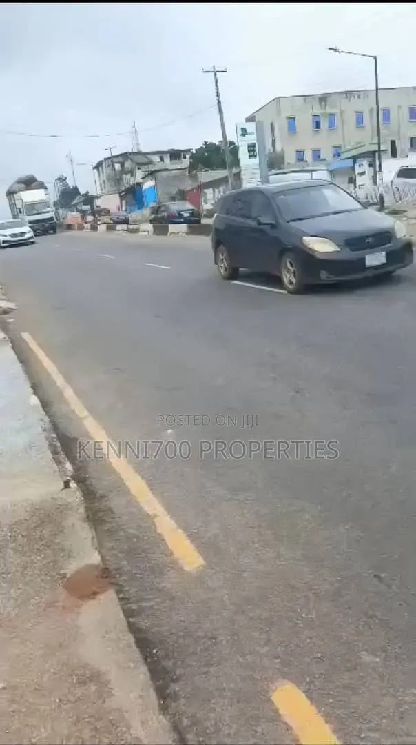 Commercial Half Plot Of Land Along Ekoro Road In Abule Egba