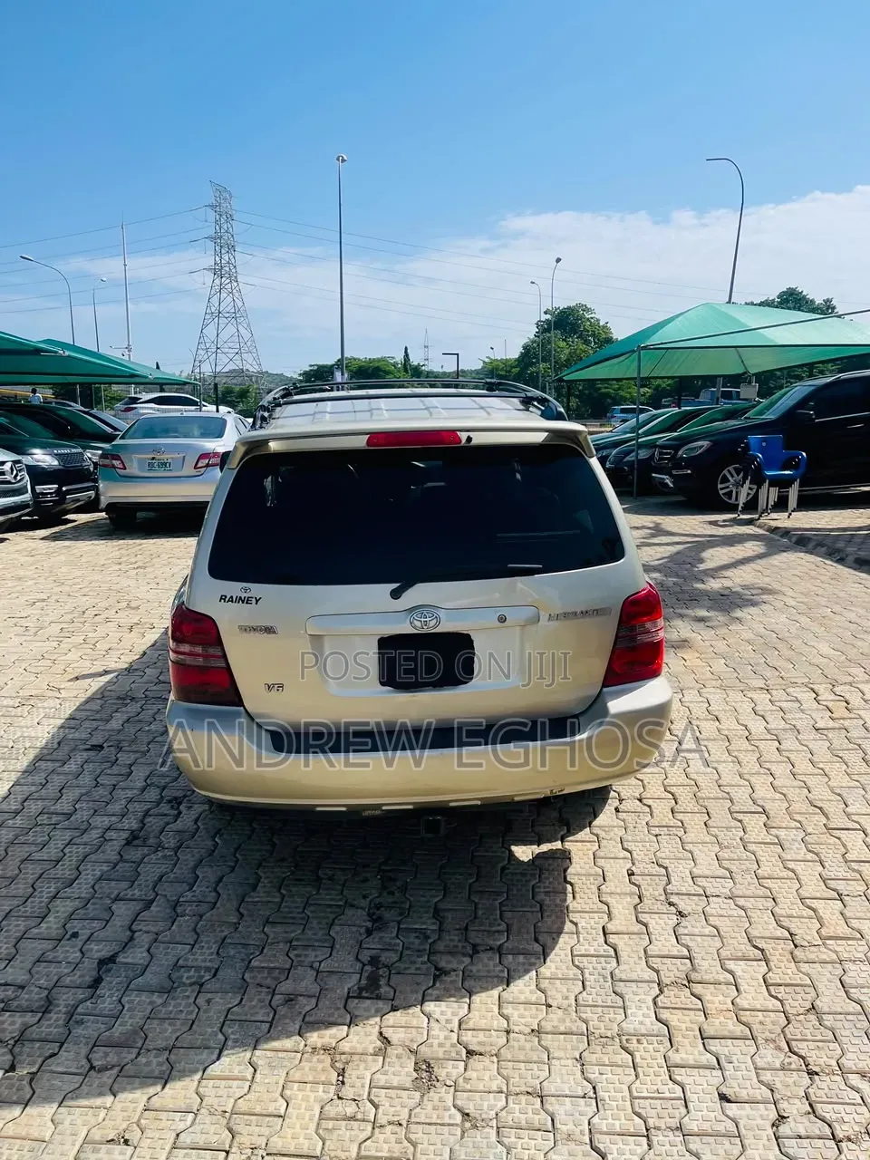Toyota Highlander 2003 Gold
