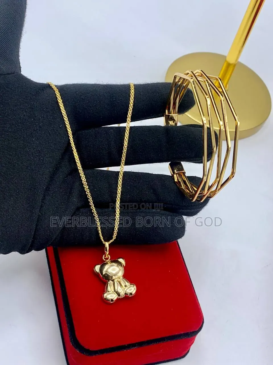 Designer Female Steel Necklace and Bracelets