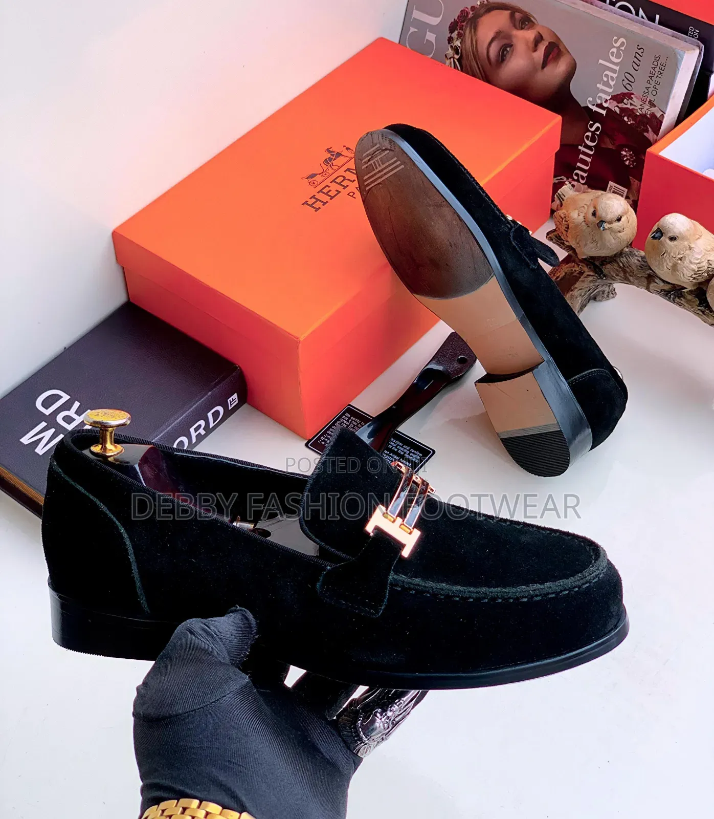 Hermes Paris Luxury Quality Designer Shoe