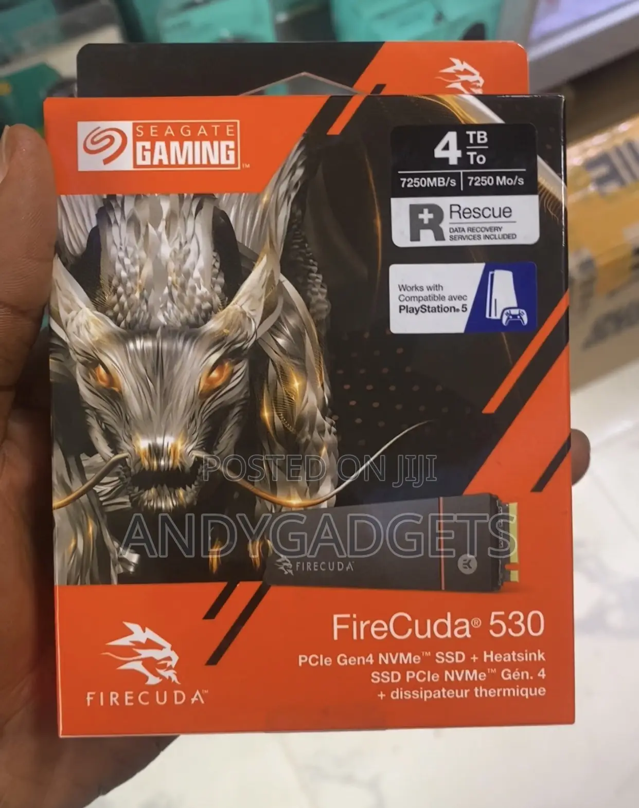 Seagate Gaming SSD Firecuda530