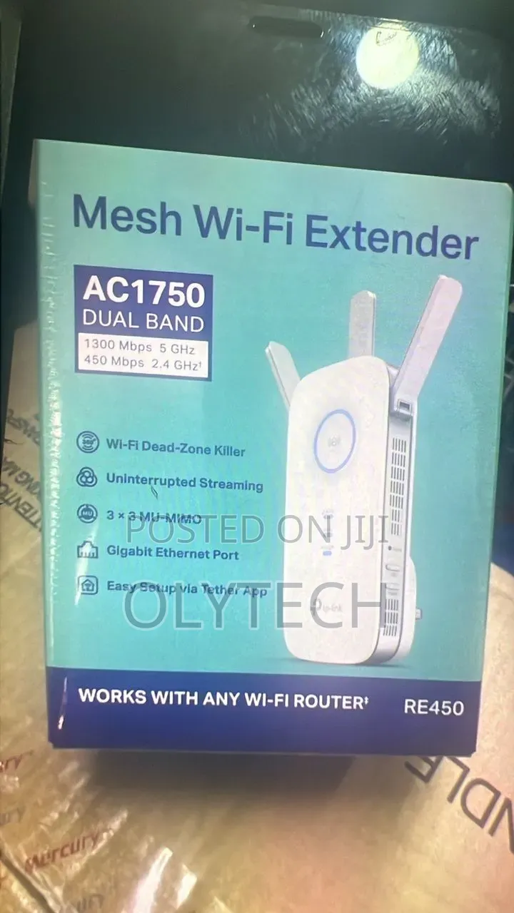 Tp-Link Ac1750 Wi-Fi Range Extender (Re450)