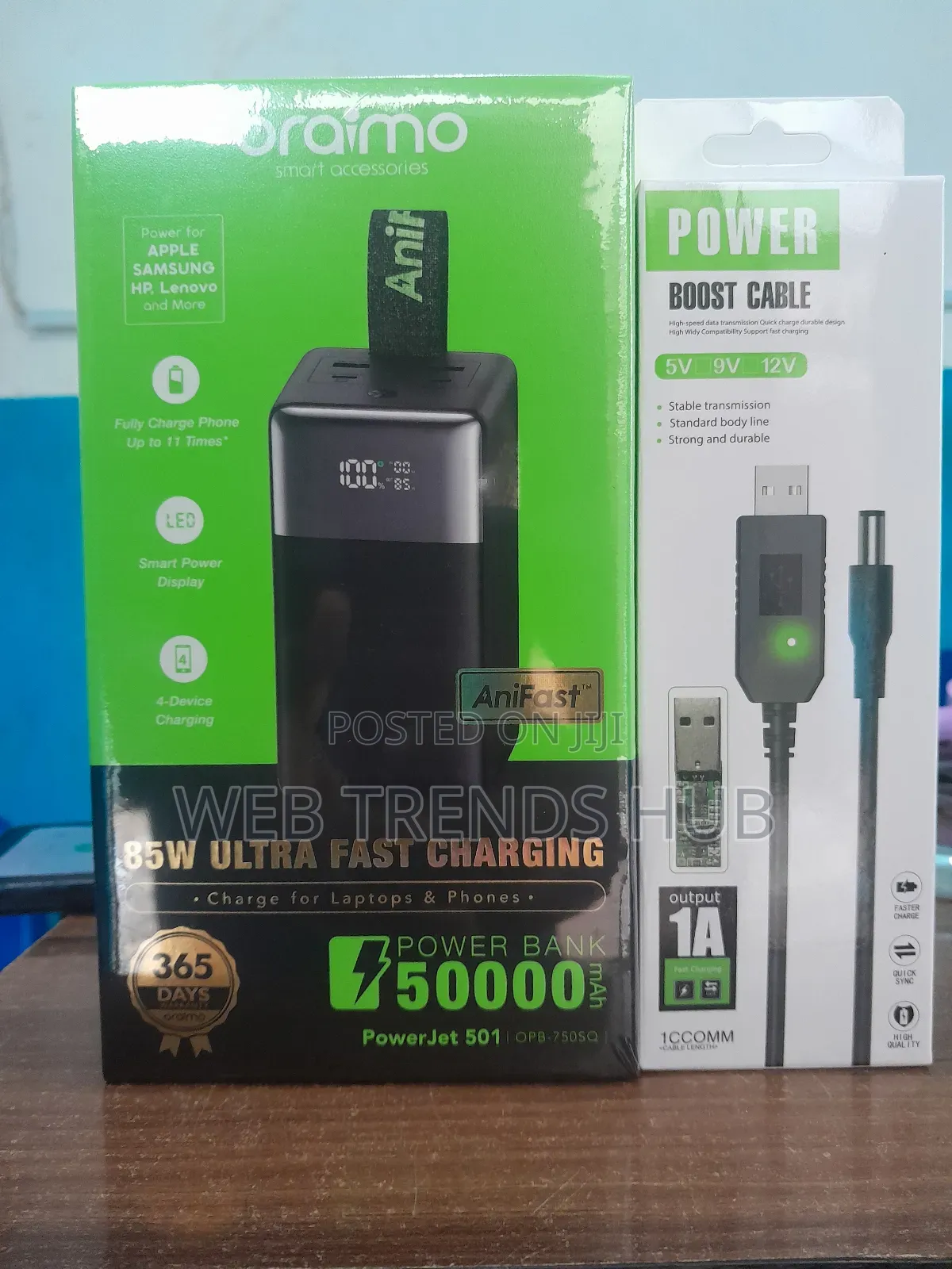 Router Power Pack: Oraimo Powerjet 501 + Powerboost Cable