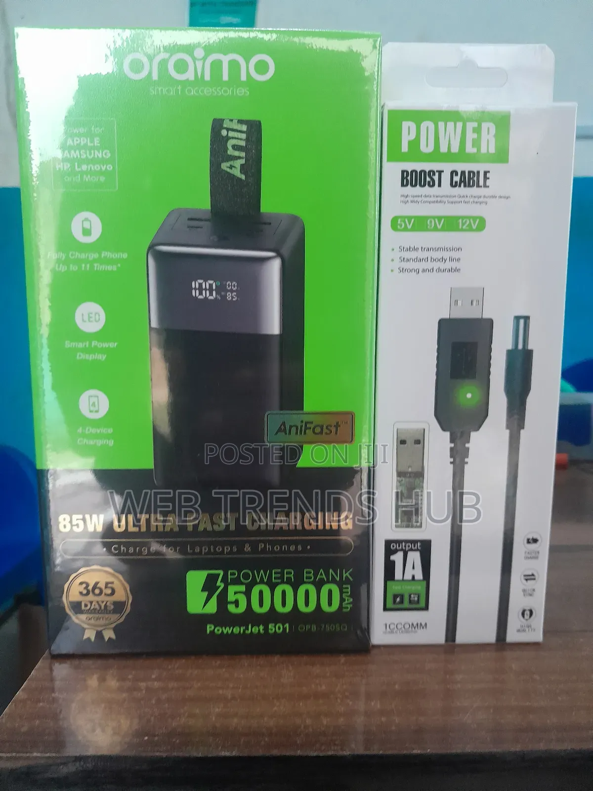 Router Power Pack: Oraimo Powerjet 501 + Powerboost Cable