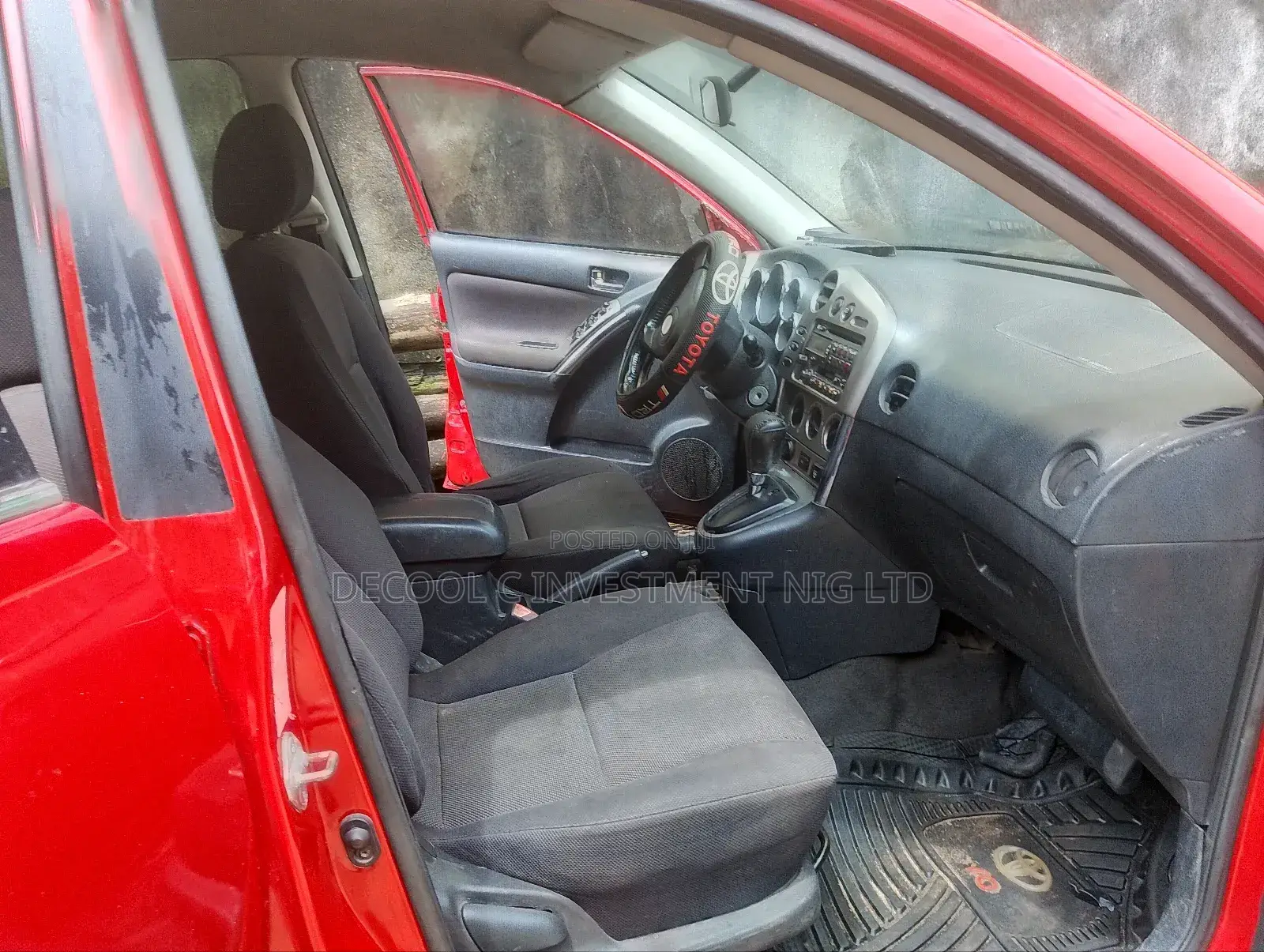 Toyota Matrix Standard FWD (1.8L 4cyl 5M) 2004 Red