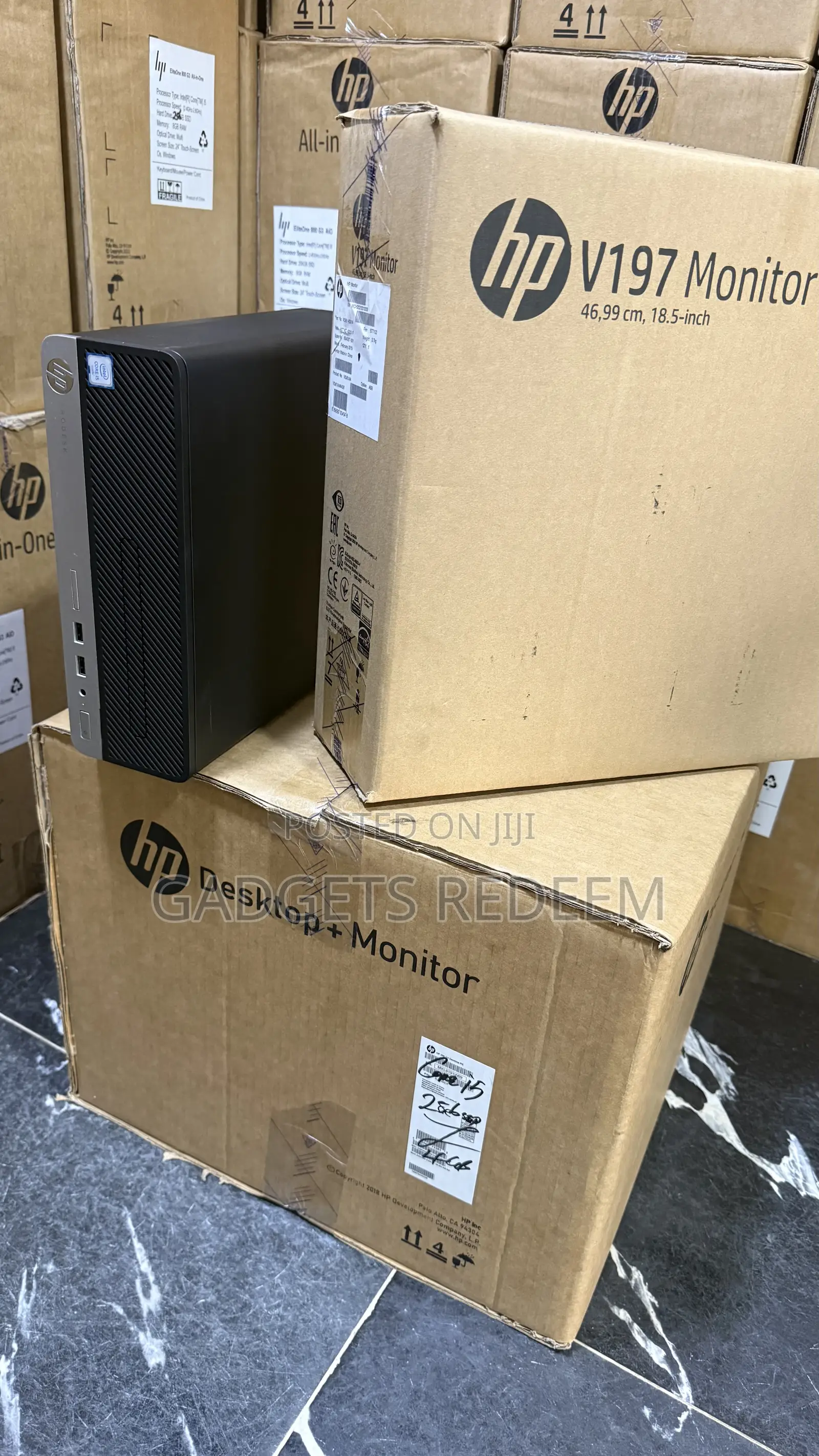 New Desktop Computer HP ProDesk 600 G3 8GB Intel Core i5 SSD 256GB