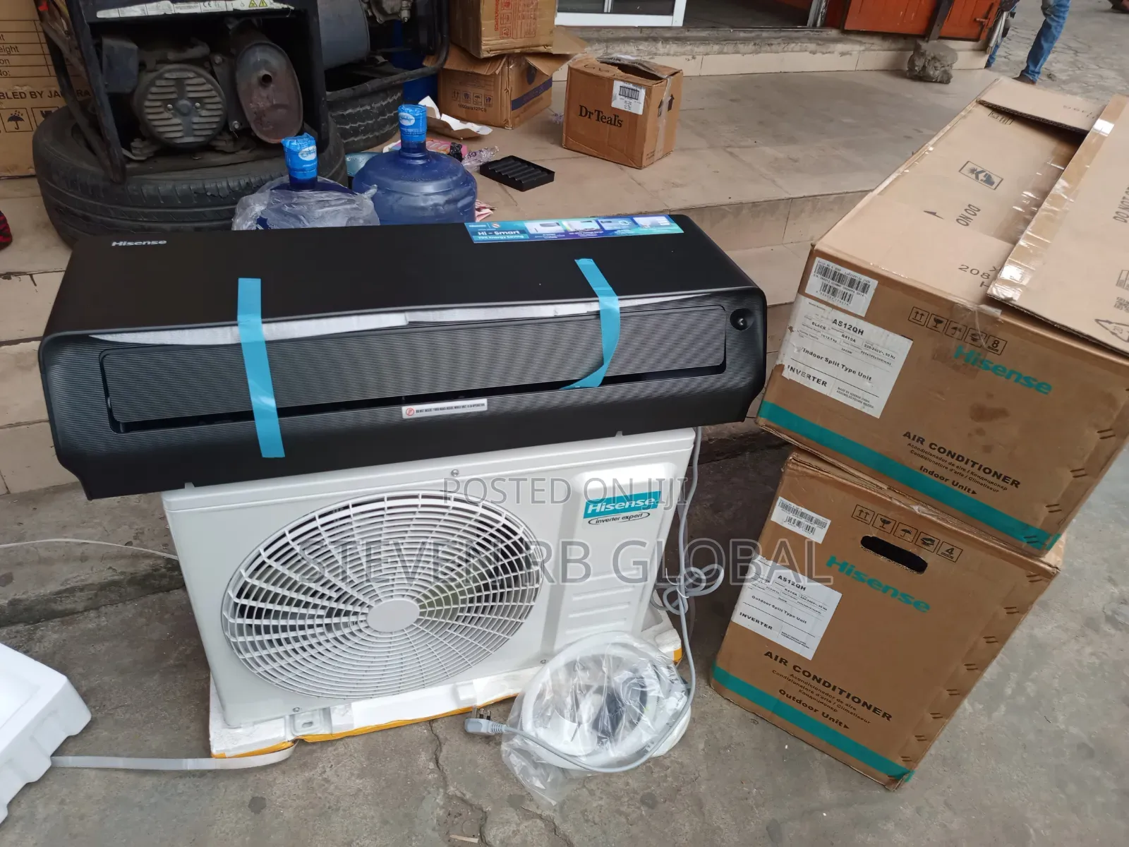 Hisense 1.5hp Split Inverter Air Conditioner Black | As12qh Energy Pro