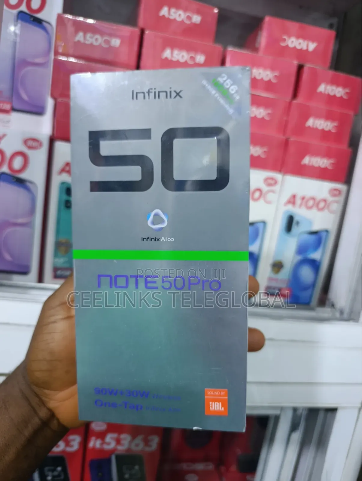 New Infinix Note 50 Pro 4G 256 GB Blue