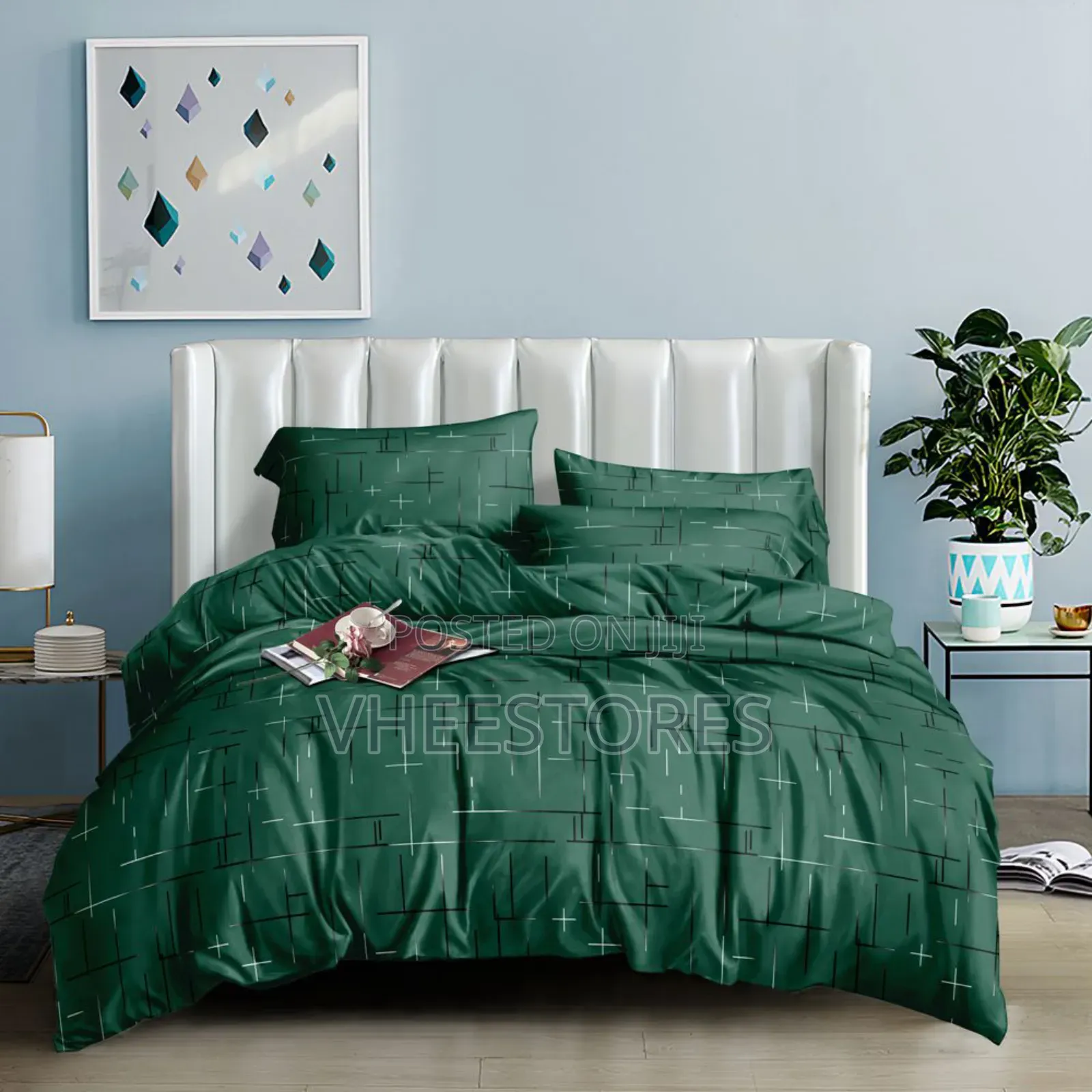 Quality 6x6 Bedspread and Pillowcase Set