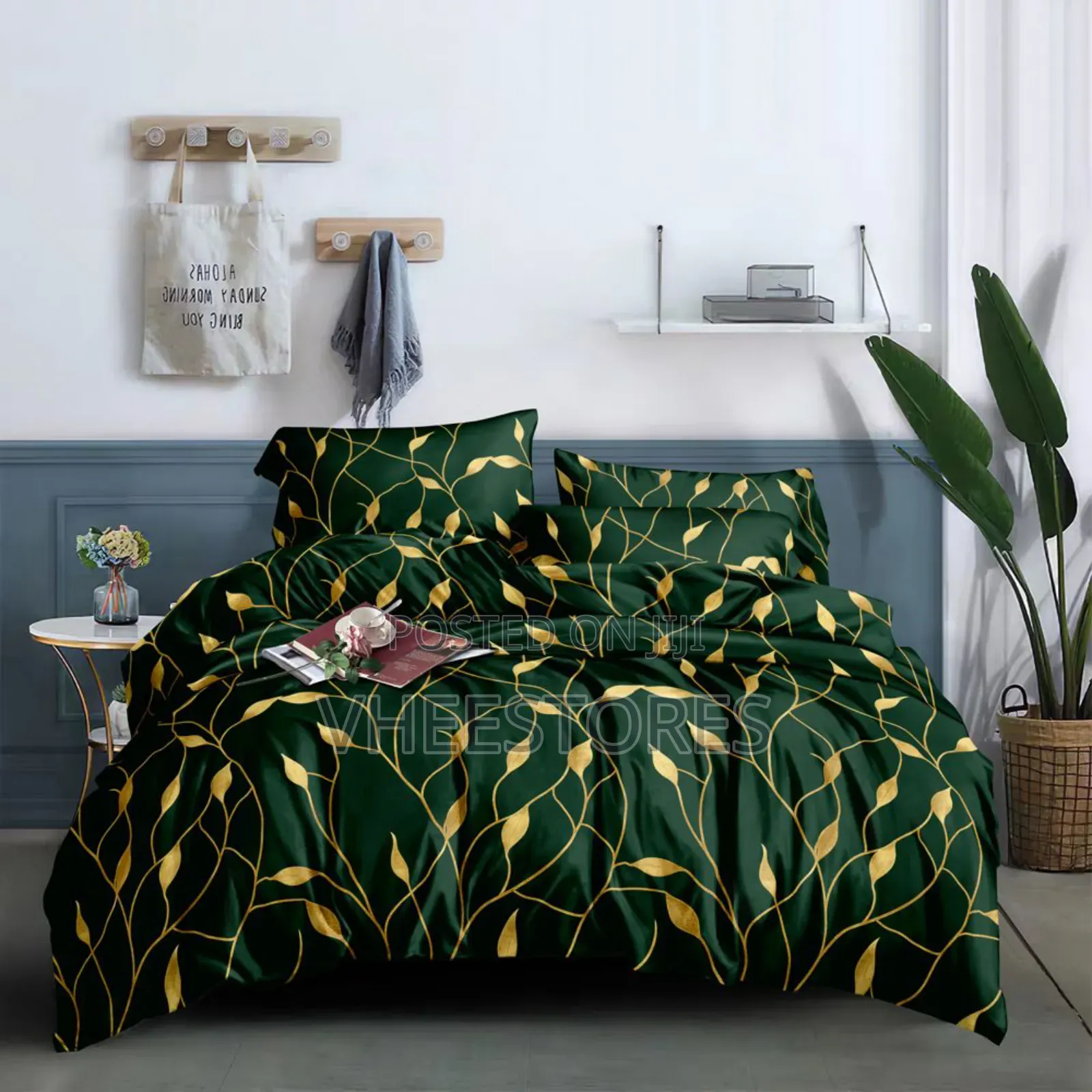 Quality 6x6 Bedspread and Pillowcase Set
