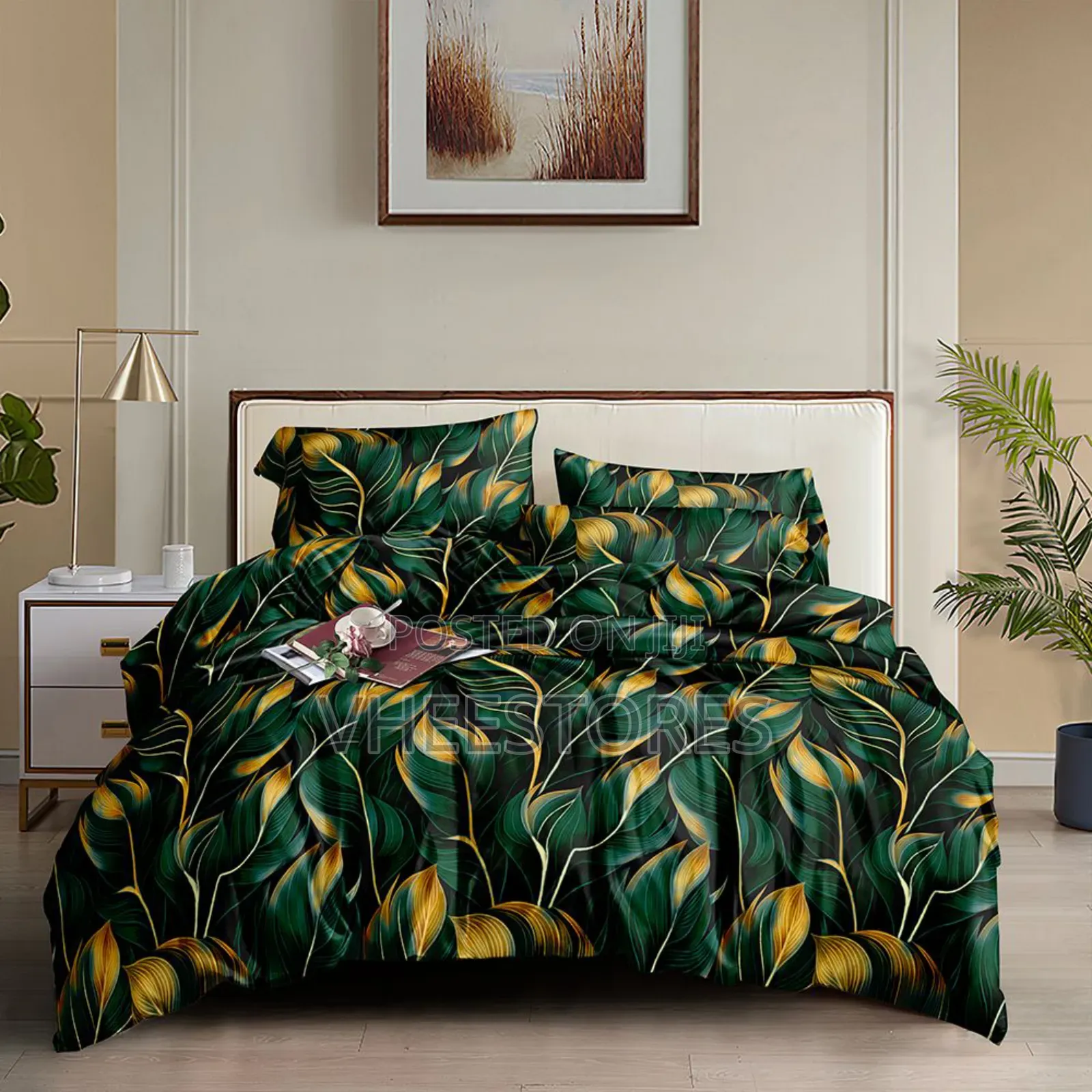 Quality 6x6 Bedspread and Pillowcase Set