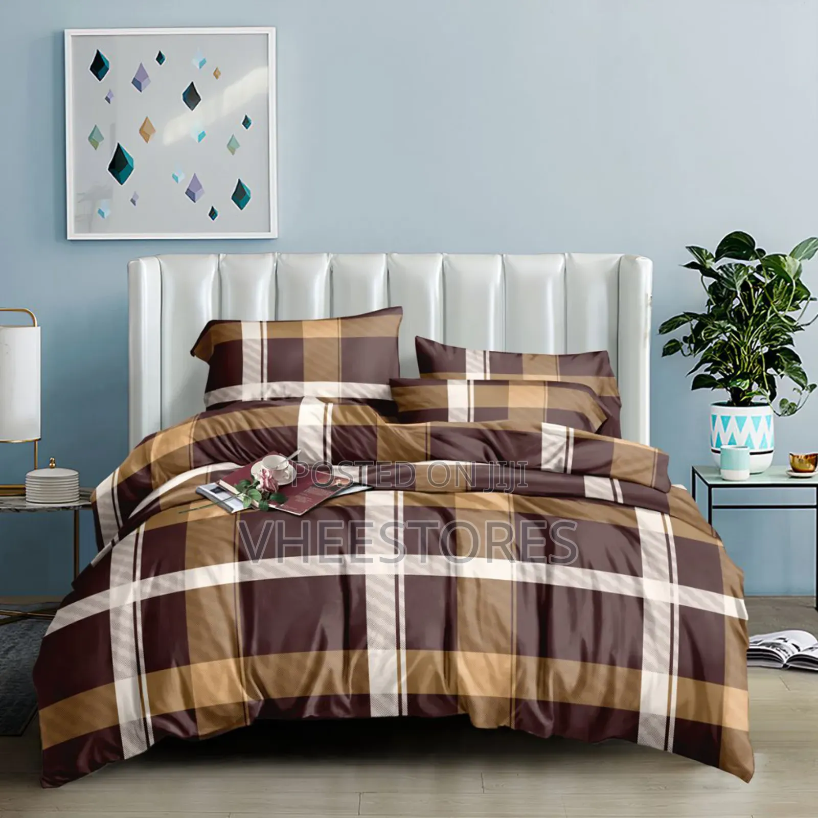 Soft Cotton Bedsheets Available for 4×6, 6×6 and 7/7 Beds