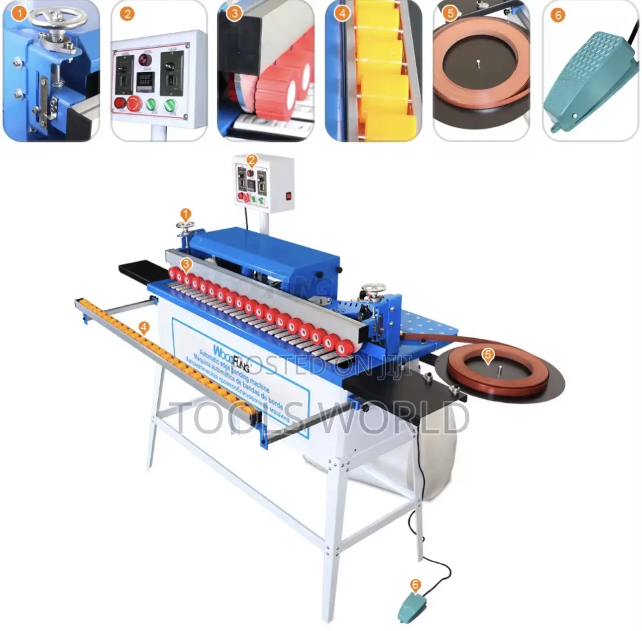 Automatic Woodworking Edge Bander – Straight, Curve Round Edge