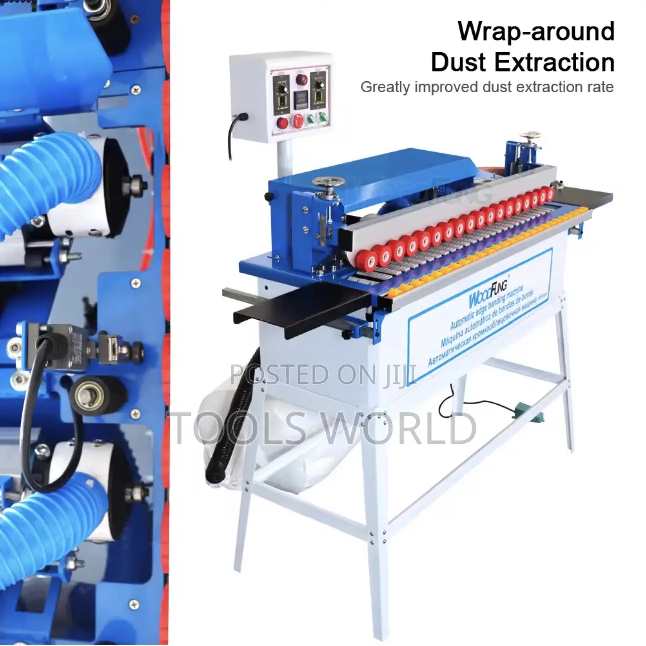 Automatic Woodworking Edge Bander – Straight, Curve Round Edge