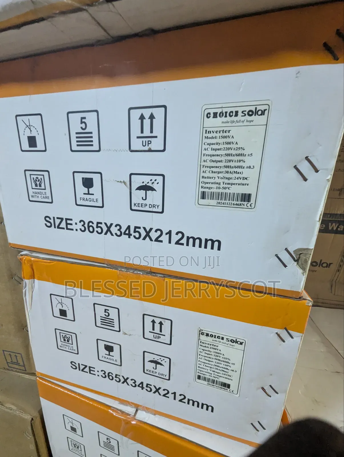 Cioce Solar 1.5kva 24v Pure Sine Wave Solar Inverters Available